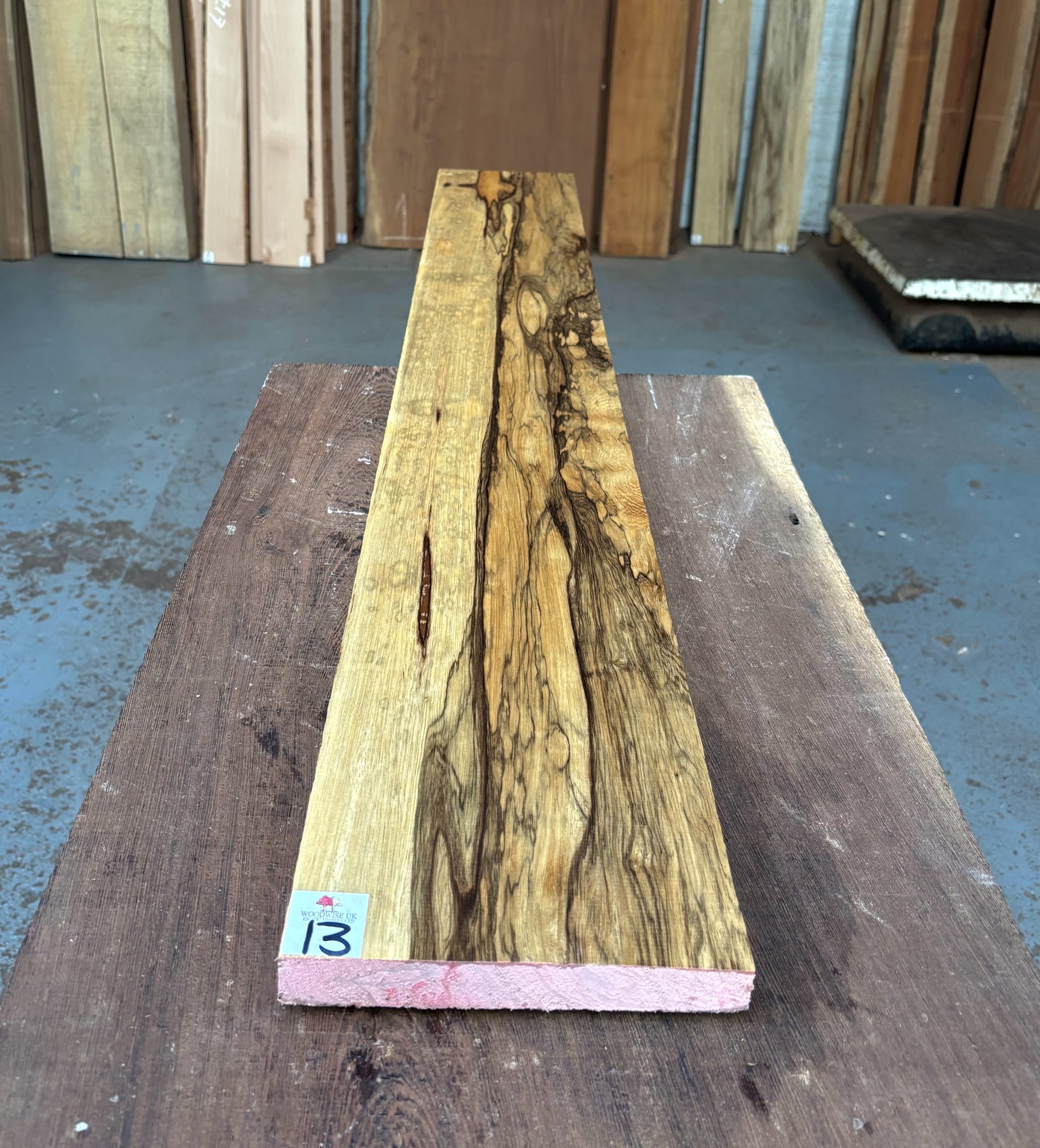 Black Limba / Korina 1240x180x25 mm