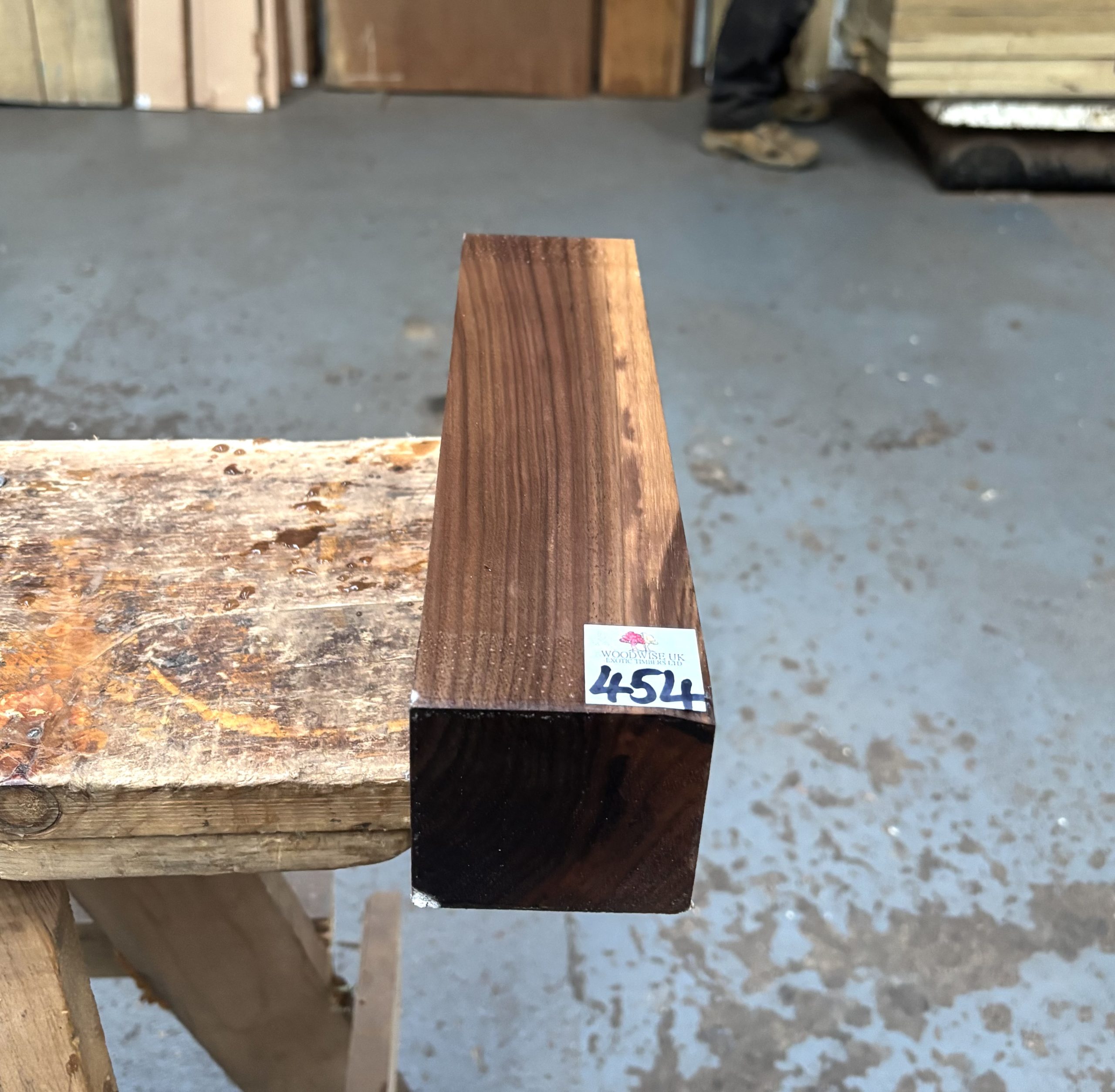 American Walnut 3x3x11.5 inches