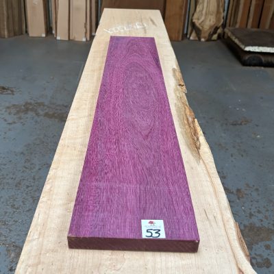 Purpleheart 915x165x23 mm