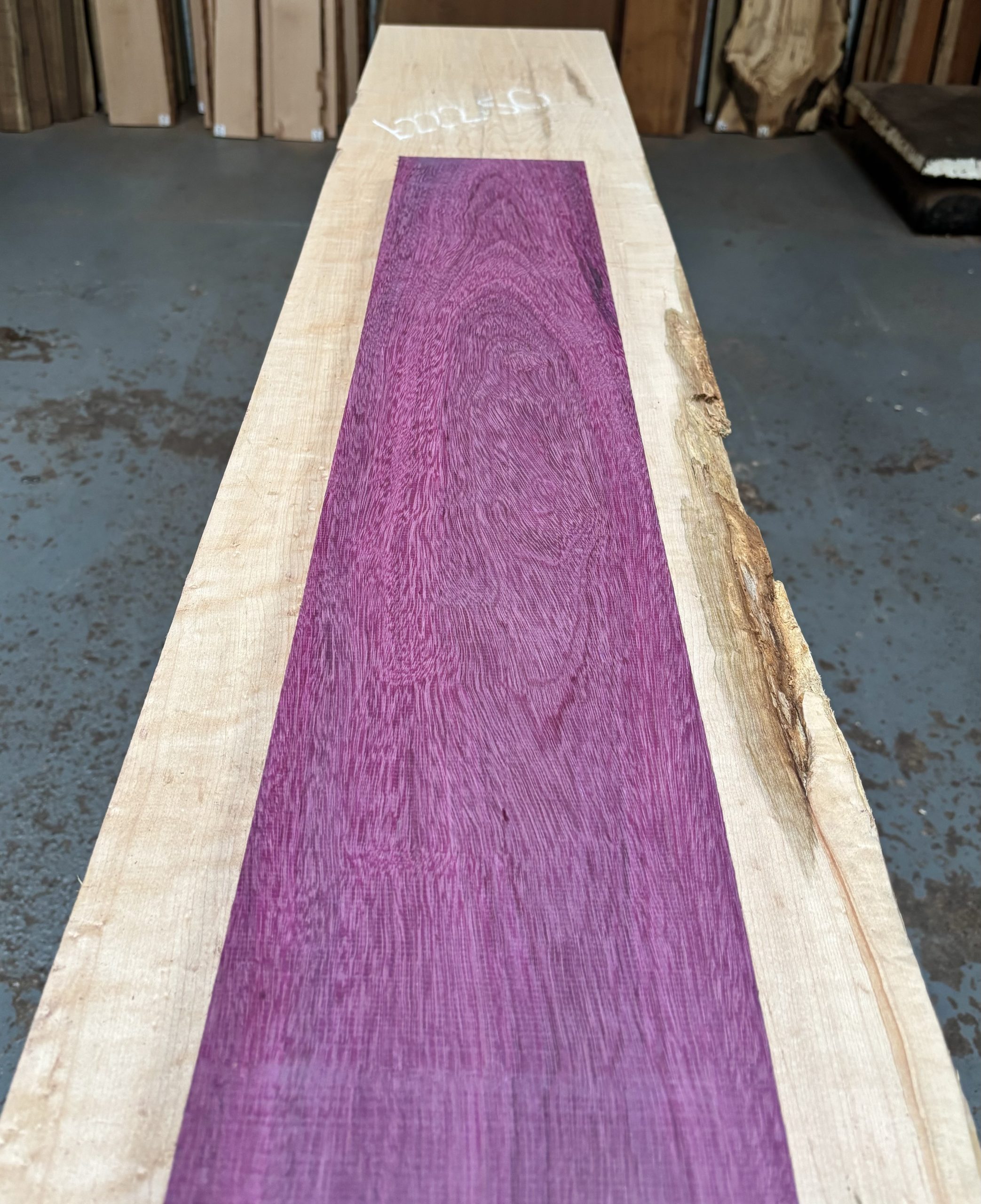 Purpleheart 915x165x23 mm