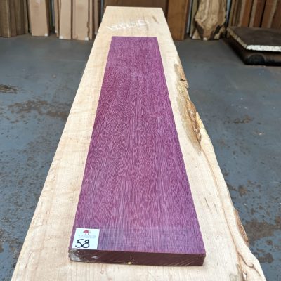 Purpleheart 915x165x23 mm