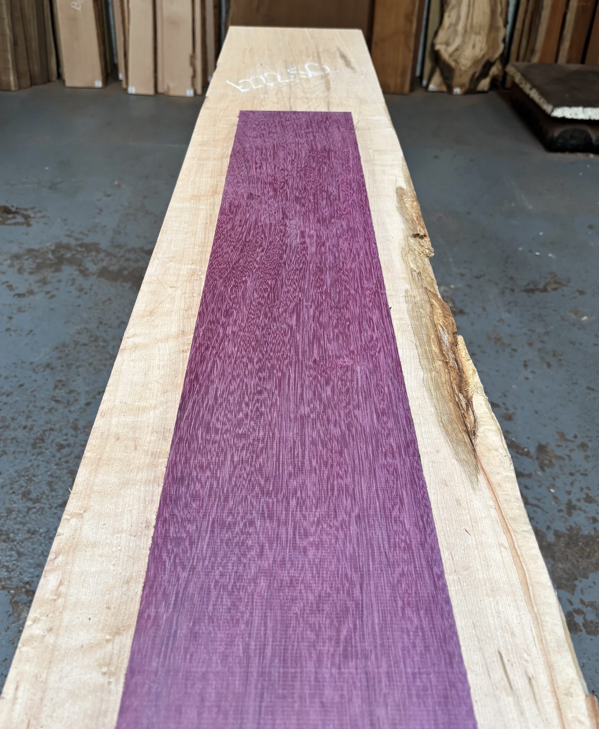 Purpleheart 915x165x23 mm