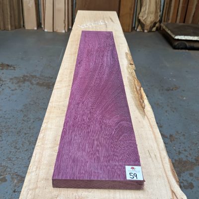 Purpleheart 925x165x26 mm
