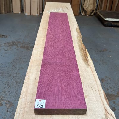 Purpleheart 1010x155x25 mm