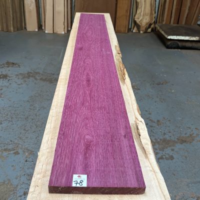 Purpleheart 1650x195x24 mm