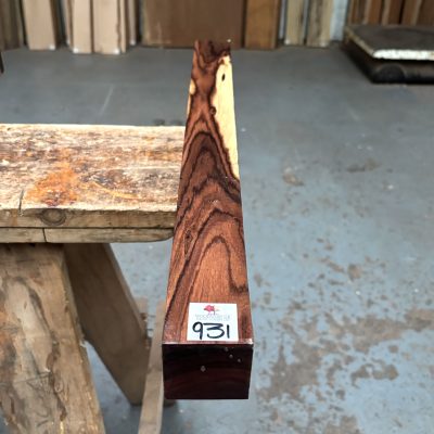 Bolivian Rosewood 53x53x615 mm