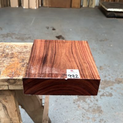Bolivian Rosewood 180x180x53 mm