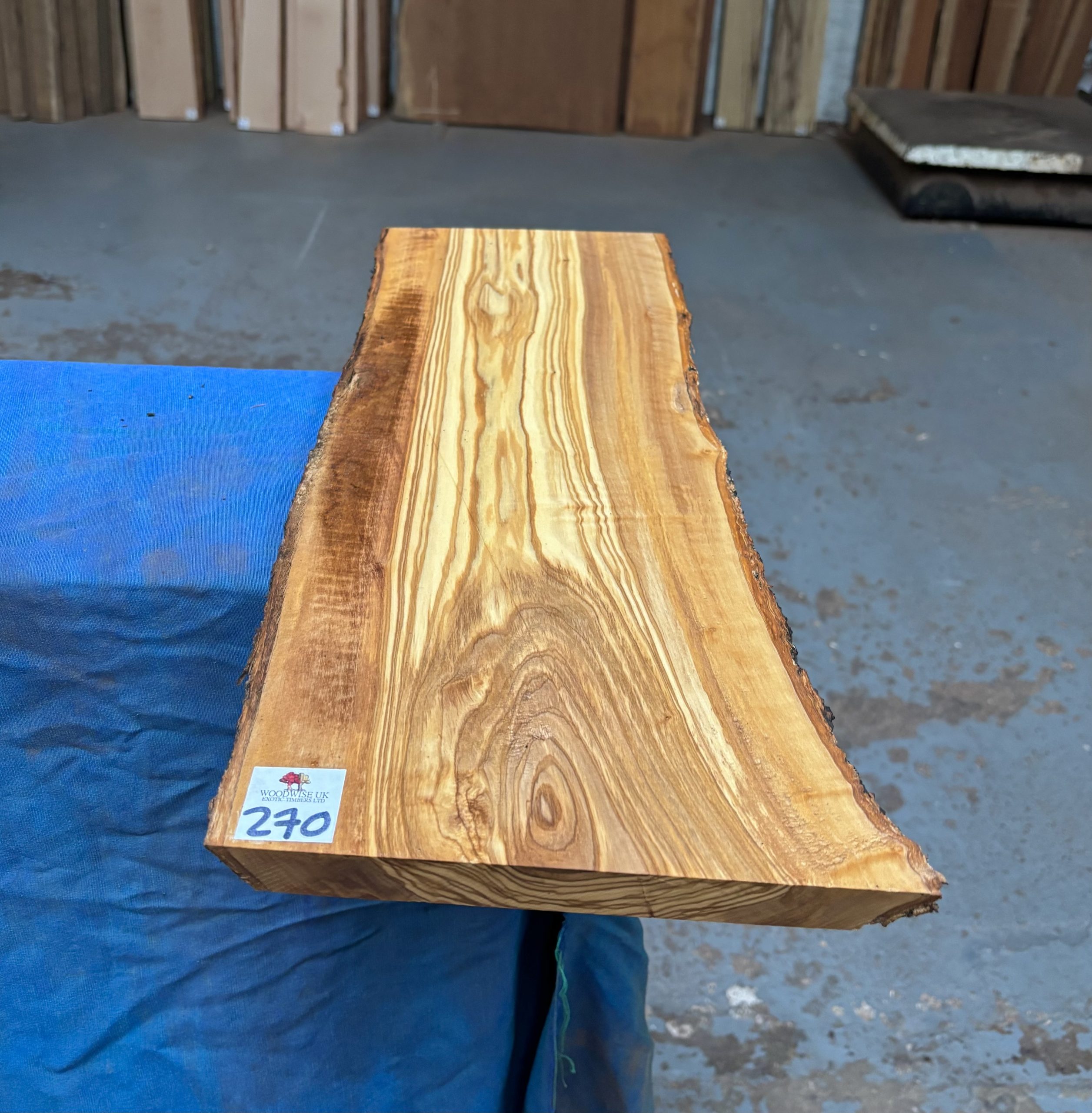Mediterranean Olivewood Board 535x190x21 mm