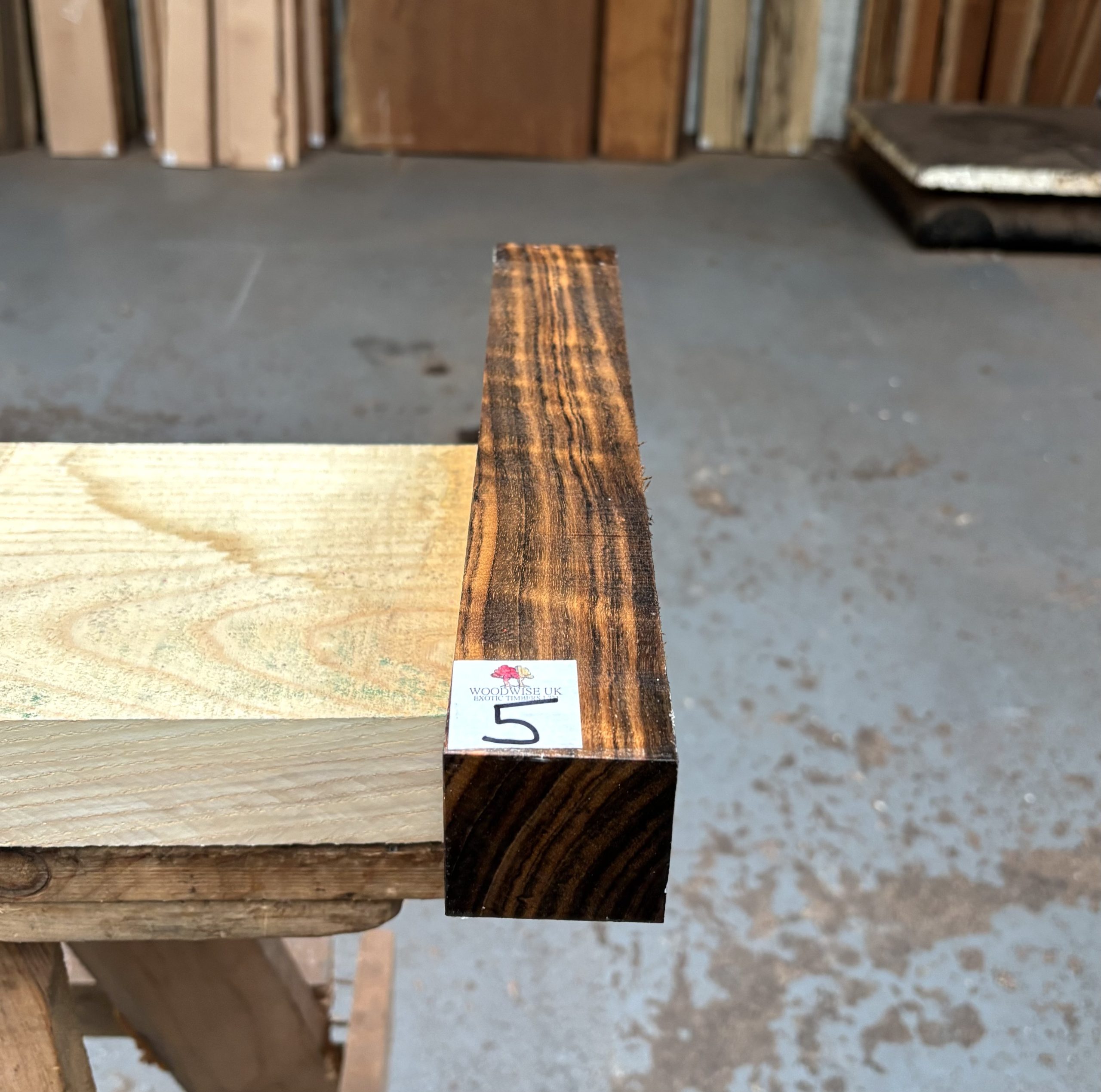 Ovangkol 2x2x12 Inches