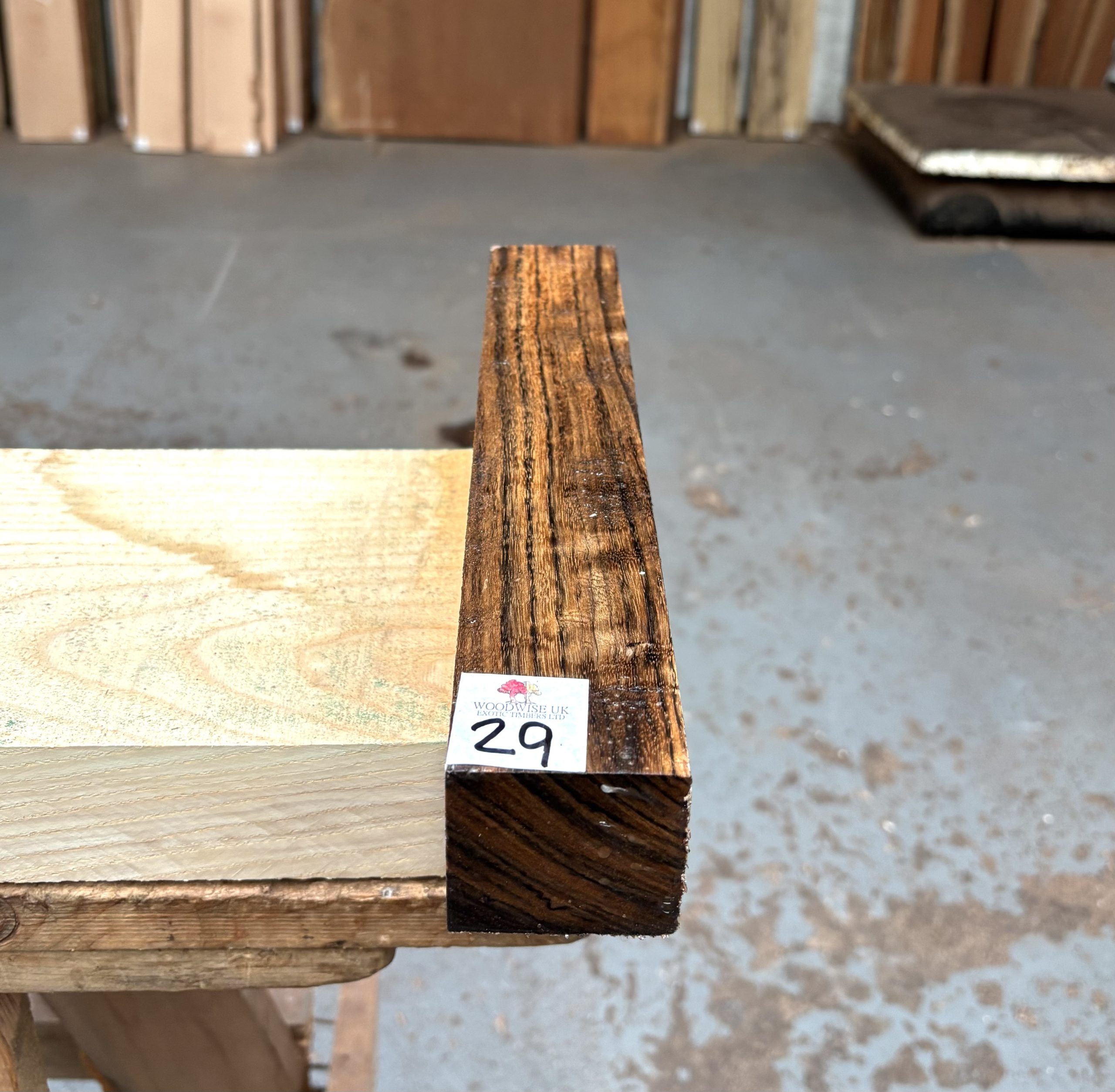 Ovangkol 2x2x12 Inches