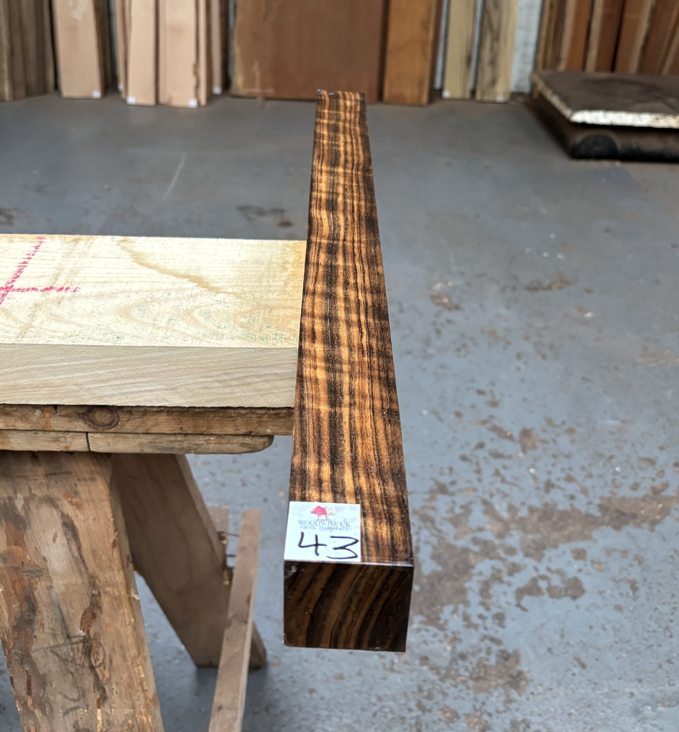 Ovangkol 2x2x24 Inches