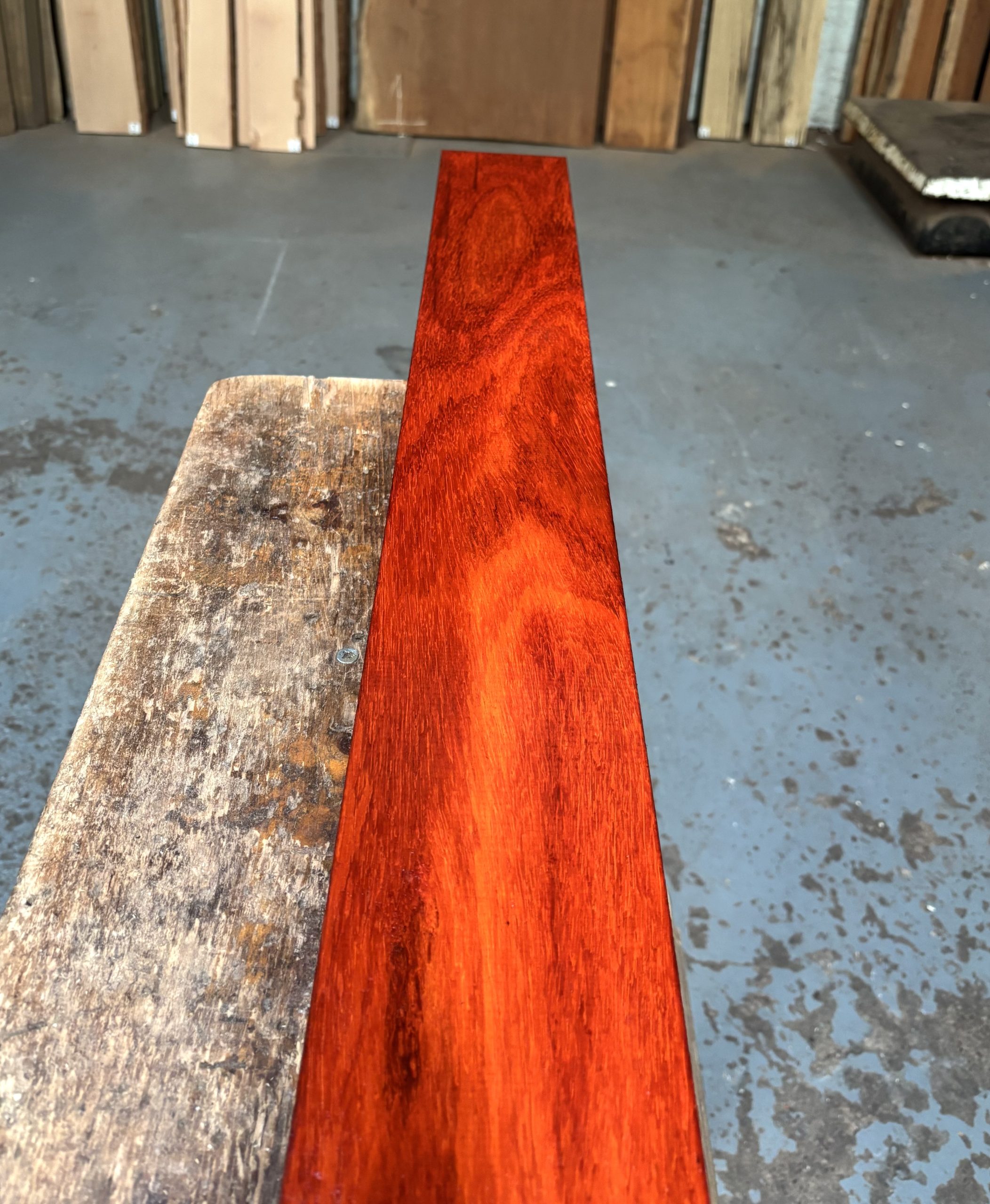 Padauk 915x110x25 mm
