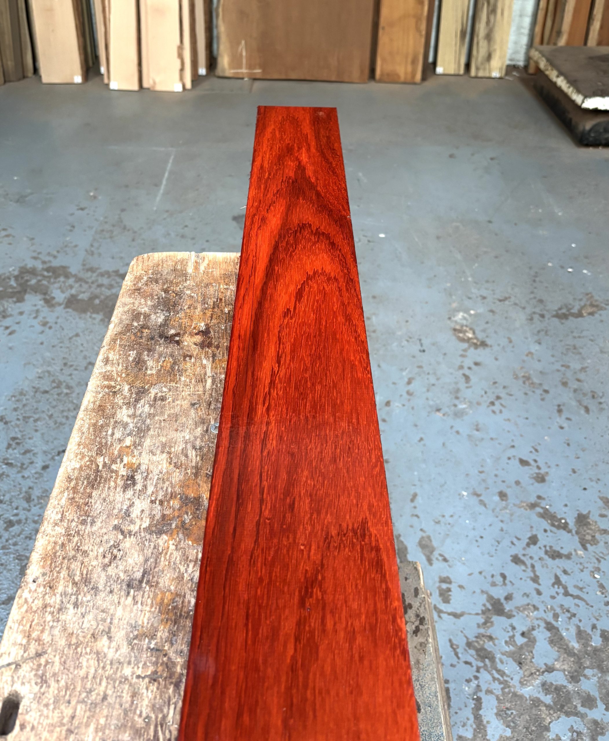 Padauk 905x110x24 mm