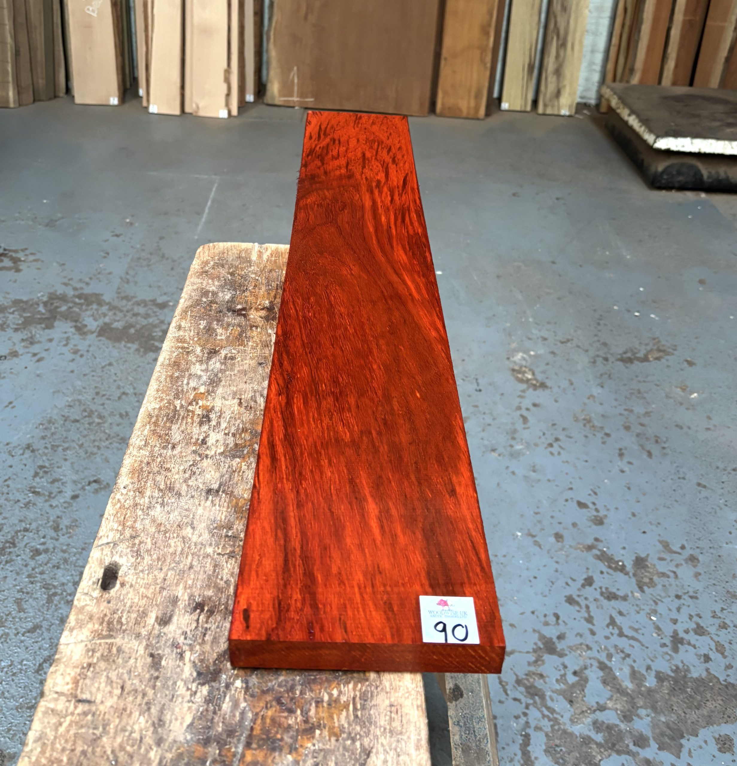 Padauk 915x145x23 mm
