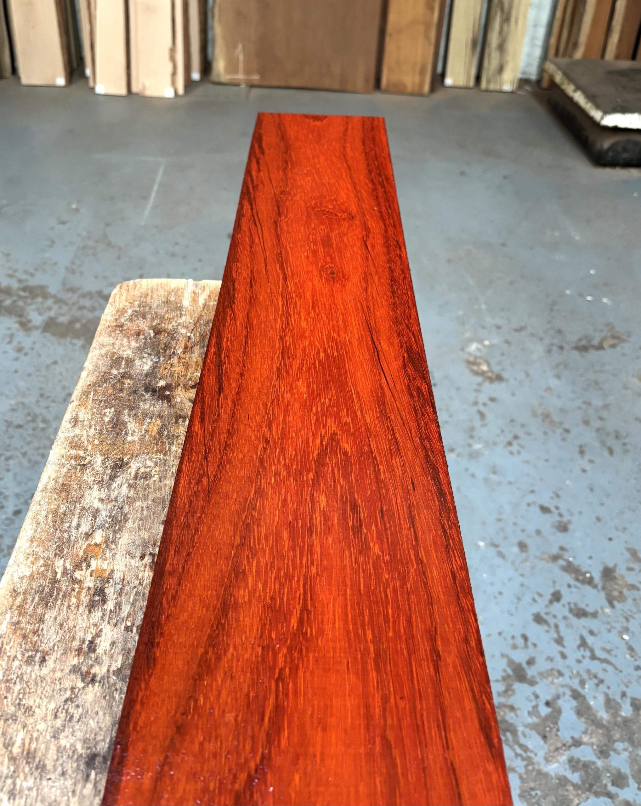Padauk 805x150x19 mm