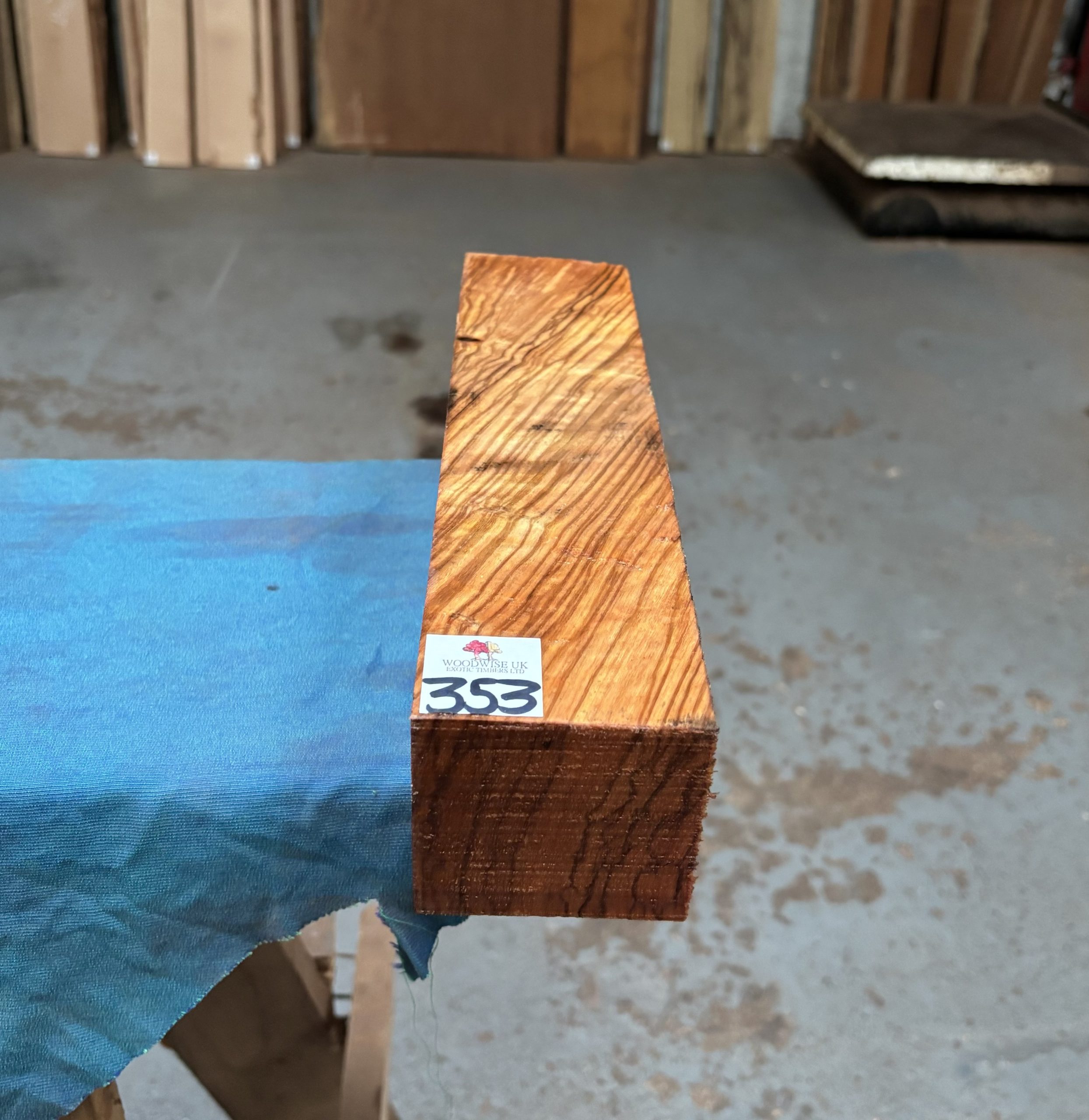 Mediterranean Olivewood 3x3x12 inches