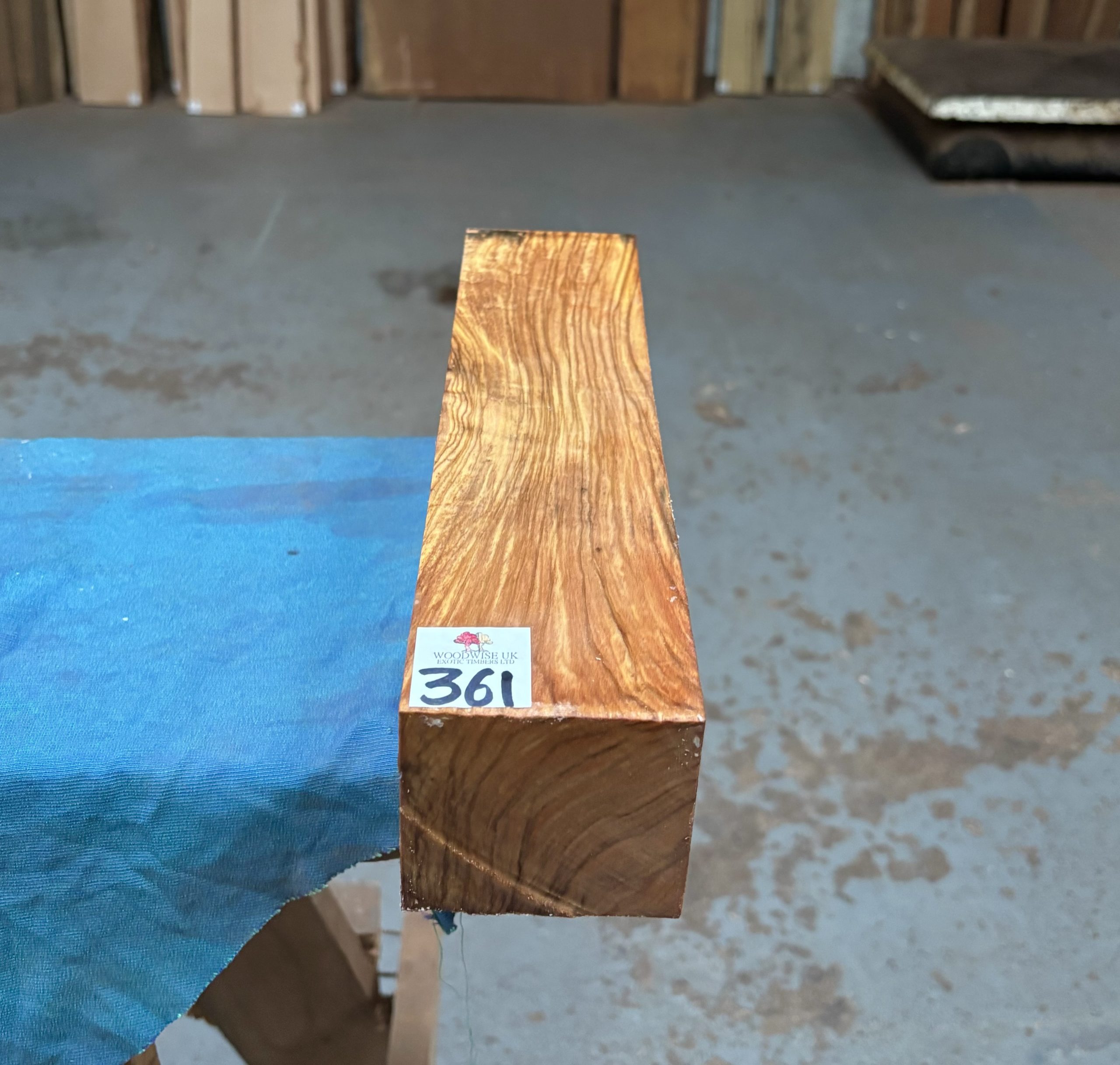 Mediterranean Olivewood 3x3x12 inches