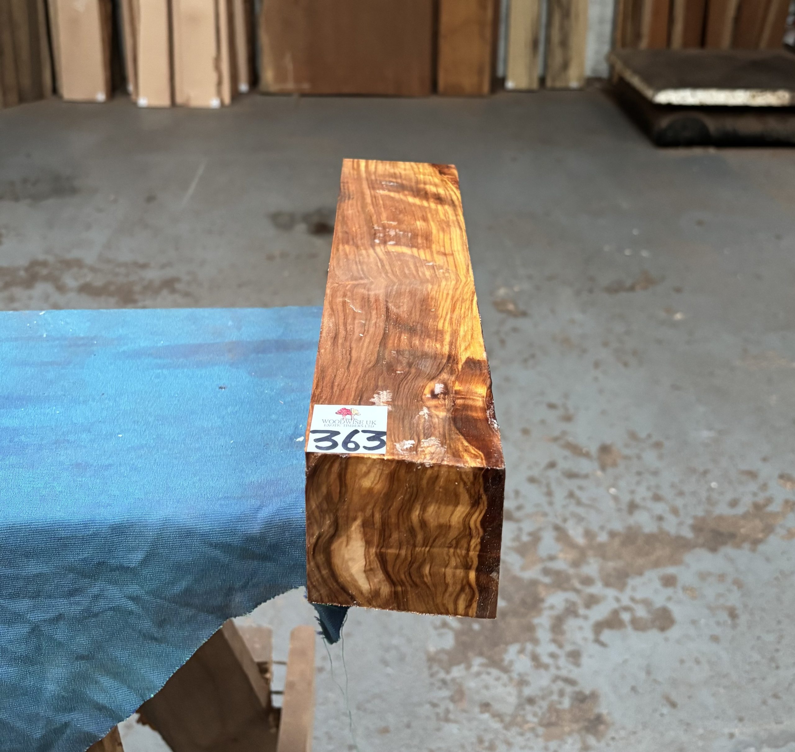 Mediterranean Olivewood 3x3x12 inches