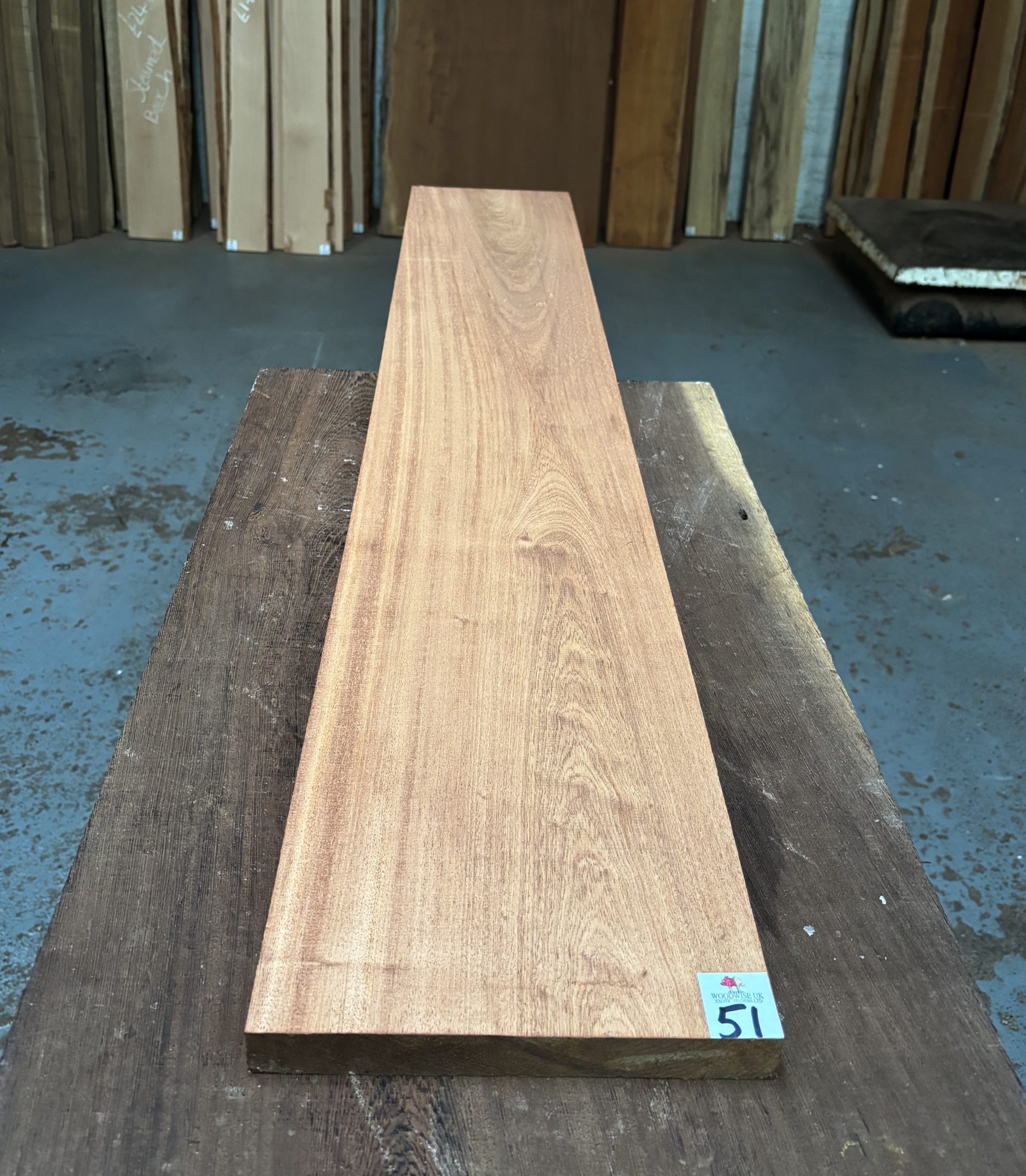 Sipo Mahogany 1245x210x26 mm